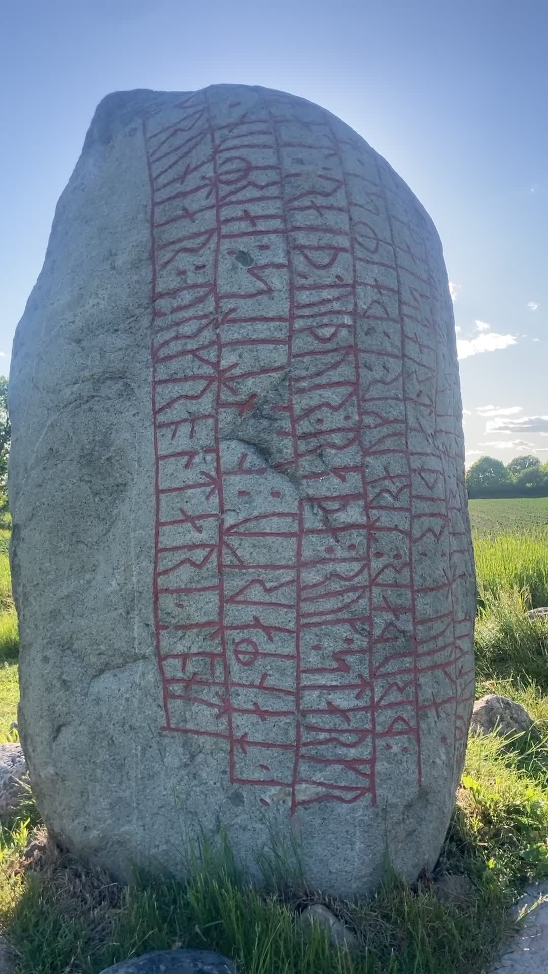 Runenstein von Karlevi, Öland, Schweden